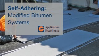 Installing SelfAdhering Modified Bitumen System Garland Roofing [upl. by Grunberg]