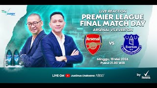 THE DERBY S2 EPS 3 LIVE REACTION FINAL MATCH DAY EPL  ARSENAL VS EVERTON [upl. by Hollie]