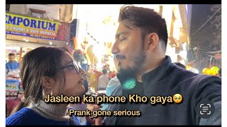 Jasleen ka Phone Kho gaya  Prank Gone Wrong  vihaannjasleen vlog jahaann [upl. by Euqinahc]