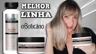 🤍PRÉ E PÓS QUÍMICA Match Science O BOTICÁRIO [upl. by Eelorac790]