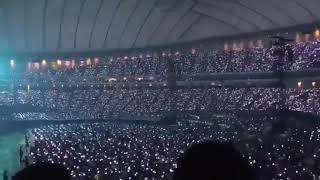 ARMY SINGS quotFOR YOUquot AT BTS TOKYO DOME CONCERT DAY1 [upl. by Eachern]