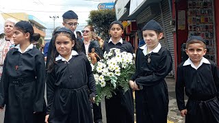 Sector Poró Trayecto final y llegada al templo parroquial Nuestra Señora de las Mercedes Grecia [upl. by Allehs391]