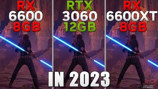 RX 6600 8GB vs RTX 3060 12GB vs RX 6600 XT 8GB  Tested in 15 games [upl. by Ahseneuq]