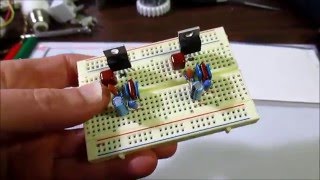 Bridging audio amplifiers explained LM1875 example [upl. by Idnew]