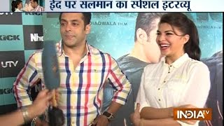 Exclusive Interview with Salman Khan Eid luck works for Kick [upl. by Nevram]