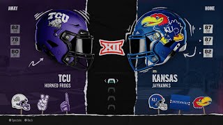 TCU at Kansas [upl. by Eniamrahs434]