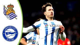 Real Sociedad vs Deportivo Alaves  Extended Highlights amp All Goals 2024 HD [upl. by Adnilam710]