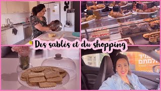 VLOG on passe la journée ensemble shopping déco et recette des sablés au beurre [upl. by Bray]