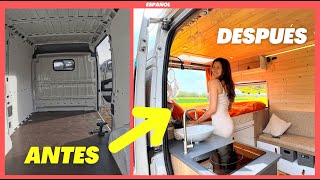 🪚🚌 Camperizar Furgoneta paso a paso  De principio hasta fin  Conversion Camper español [upl. by Elisabeth]