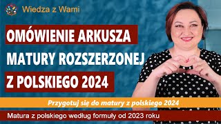 Omówienie matury z języka polskiego poziom rozszerzony [upl. by Swamy]