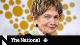 Canadian literary legend Alice Munro dead at 92 [upl. by Elleiand]