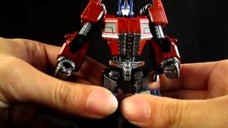 Transformers Custom FOC Optimus Prime Review [upl. by Weinstein376]