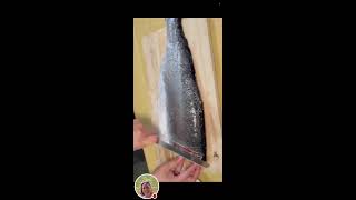 Cutting Salmon Fish [upl. by Caffrey]