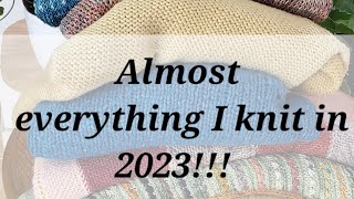 Adventures in Knitting with Jenn  Ep 36 Almost everything Ive knit in 2023 [upl. by Sierra]