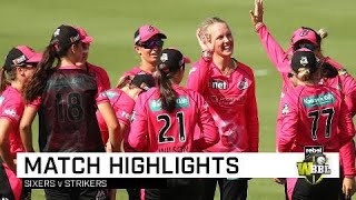 Healys century leads Sixers to emphatic win  Rebel WBBL04 [upl. by Agnesse462]