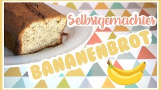 Selbstgemachtes Bananenbrot Sommerrezepte ⎮weeklyMel [upl. by Ecurb]