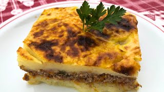 EMPADÃO DE CARNE  Como fazer puré de batata delicioso  Esta receita é a mais suculenta e gulosa [upl. by Ahsinav948]