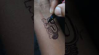 S letter tattoo idea … Amazing design for making tattoo viral tatttoo [upl. by Oivlis]