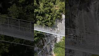 Ponte Tibetano Monte di Mezzocorona mountains cinematic travel family dad nature [upl. by Nork]