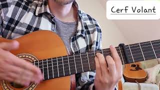 Les Choristes  Cerf Volant  Guitar Lesson frenchsong guitarlesson [upl. by Miguelita]