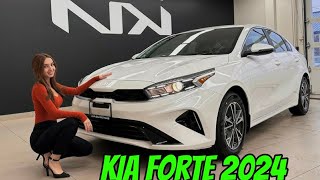 Kia Forte 2024 Detalles Interior Exterior Precio de LUJO [upl. by Deland954]