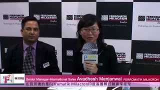 Plastivision India 2013Interview with Manufacturer FERROMATIK MILACRON INDIA PVT LTD [upl. by Yllus81]