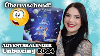 Überraschend 😳 Douglas Beauty Adventskalender 2024 Inhalt 24 Türchen [upl. by Yllah]