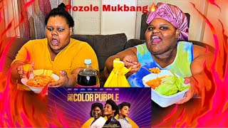 Pozole Mukbang🔥Our Thoughts on Color Purple🤔 [upl. by Anaet]