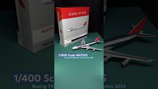 1400 Scale New Aircraft Models in 2024 Northwest Orient Airlines Boeing 747200B N623US [upl. by Airegin254]