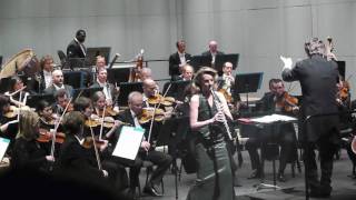 Sabine Meyer Concerto clarinette Nr1 Weber Mulhouse [upl. by Irahs]