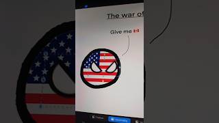 Alaska disasta america countryballs funny memes comedy edit humor foryou alaska worldwar [upl. by Tamah]