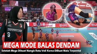 RATU VOLI KOREA TERPENTAL  Mega Balas Kesombongan Kim Yeon Koung Saat Red Spark VS Pink Spider [upl. by Eirb]