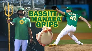 Chris Bassitt amp Sean Manaea Pitch Grips [upl. by Newman]