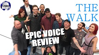 THE WALK amp HOTEL TRANSYLVANIA 2 Epic Voice Review [upl. by Corette]