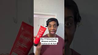 Day 17 Olaplex and Redken blow dry cream 4chair blowoutprofessor silkpress [upl. by Nimrac]