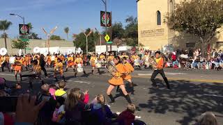 Rose Parade 2018 Japan Kyoto Tachibana Senior High School Green Band [upl. by Germana]