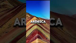 Sabías que vinicunca la montaña arcoíris tiktok curiosidades sabiasque parati shorts [upl. by Daitzman]