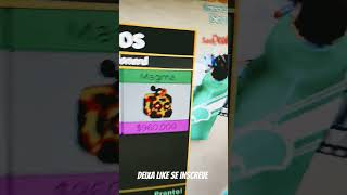 MeLhOr trade Magma 1500 do Blox Fruits roblox bloxfruits goodfruit bloxfruit [upl. by Eerhs405]