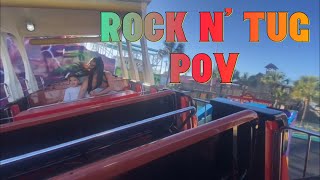 Rock N’ Tug POV New For 2023 Zamperla Disco Ride At Family Kingdom [upl. by Nabila]