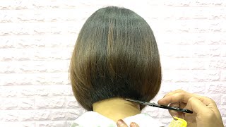 BOB CLASSIC HAIRCUT  graduation  by Hair Cut [upl. by Ekard489]