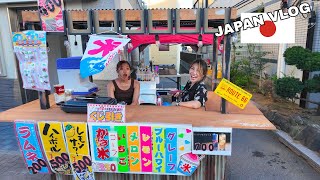 Vendimos en FESTIVAL JAPONES 🇯🇵  Takoyaki Party  JAPAN VLOG [upl. by Colwin]