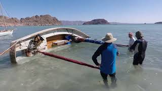 Capsize testing of Drascombe Lugger and Dabber with updated flotation [upl. by Wareing413]