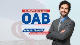 Direito Empresarial para OAB  Semana Especial OAB [upl. by Etta]