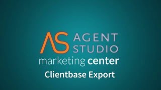 Export Contacts from Clientbase  Tutorial [upl. by Keon]