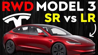 Tesla Model 3 RWD Long Range vs Standard Range  Don’t Make a Mistake [upl. by Abbotsen]