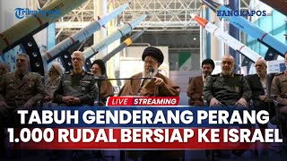 🔴Khamenei Tabuh Genderang Perang 1000 Rudal Balistik Iran Bersiap dan Diarahkan ke Israel [upl. by Nevs]