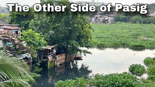 Living near in a Floodway  Slum Walk at Manggahan Floodway Pasig City Philippines [upl. by Eeznyl304]