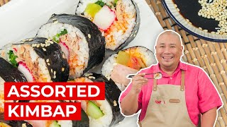 Easy Assorted Kimbap Recipes  SIMPOL  CHEF TATUNG [upl. by Esened399]