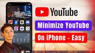 How to Minimize YouTube on iPhone [upl. by Dorinda]