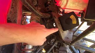 Honda Fourtrax 300 4x4 Tire Size and Winch Mount  8 Year Update [upl. by Aynad]